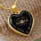 To My Amazing Mom | Heart Necklace | Personalized