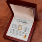 To My Beautiful Daughter | Forever Love Necklace | From Dad