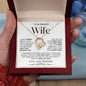 To My Beautiful Wife | Forever Love Necklace | WB