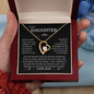 To My Daughter – Forever Love Necklace