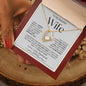 To My Beautiful Wife | Forever Love Necklace | WB