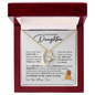 To My Beautiful Daughter | Forever Love Necklace | From Dad