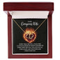 To My Gorgeous Wife | Everlasting Love Necklace