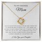 To My Badass Mom | Love Knot Necklace (Sacrificed)