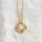 To My Daughter | In your Heart | Love Knot Necklace