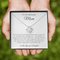 To My Badass Mom | Love Knot Necklace (Sacrificed)