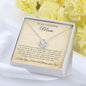 To My Awesome Mom | Love Knot Necklace | From Your Son