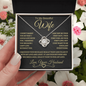 To My Beautiful Wife | Love Knot Necklace