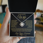 To My Beautiful Wife | Love Knot Necklace