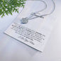 To My Daughter | Love Knot Necklace | Believe in Yourself | From Mom