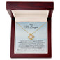 Para Mi Suegra | AGRADECIDA | Cadena Love Knot