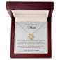 To My Badass Mom | Love Knot Necklace (Sacrificed)