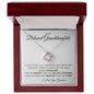 To My Beloved Granddaughter | Love Knot Necklace
