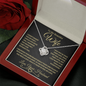 To My Beautiful Wife | Love Knot Necklace