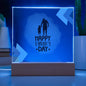 Happy Father's Day | Child and Dad | Acrylic Plaque Square