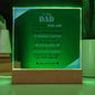 To My Dad | From your Daughter | Acrylic Plaque Square