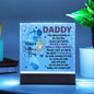 Happy 1st Father's Day | From Baby | Acrylic Plaque Square