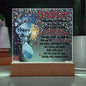 Happy 1st Father's Day | From Baby | Acrylic Plaque Square