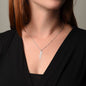 Personalized Vertical Name Necklace | I Love You