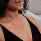 Personalized Vertical Name Necklace | I Love You