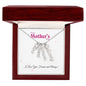 Personalized Vertical Name Necklace | I Love You