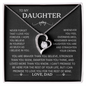 To My Daughter – Forever Love Necklace