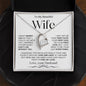 To My Beautiful Wife | Forever Love Necklace | WB