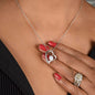 To My Beautiful Wife | Forever Love Necklace | BW