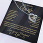 To My Beautiful Wife | Forever Love Necklace | Gold