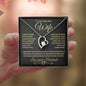 To My Beautiful Wife | Forever Love Necklace | Gold