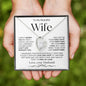 To My Beautiful Wife | Forever Love Necklace | WB
