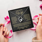 To My Beautiful Wife | Forever Love Necklace | Gold