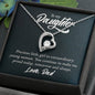 To My Daughter | Forever Love Necklace