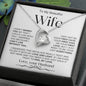 To My Beautiful Wife | Forever Love Necklace | WB