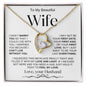 To My Beautiful Wife | Forever Love Necklace | WB