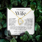 To My Beautiful Wife | Forever Love Necklace | WB