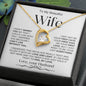 To My Beautiful Wife | Forever Love Necklace | WB