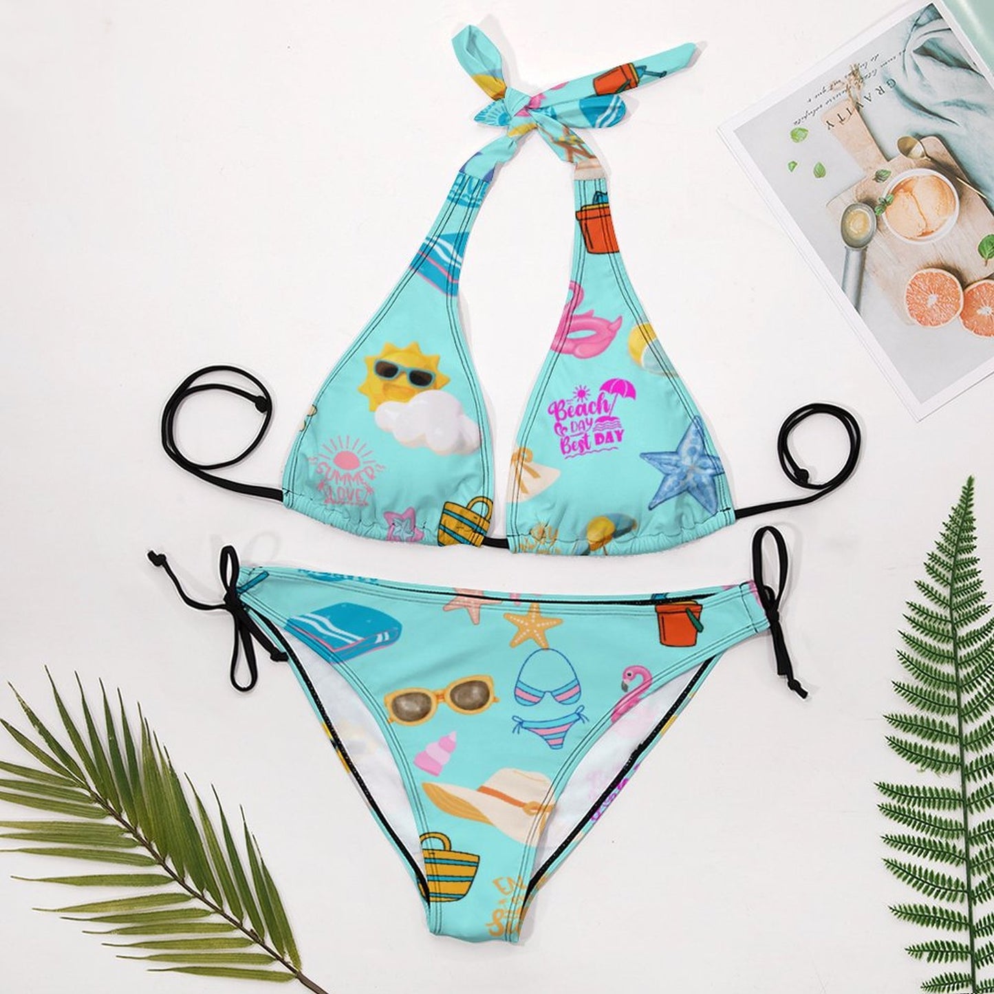 Halter Bikini Swimsuit