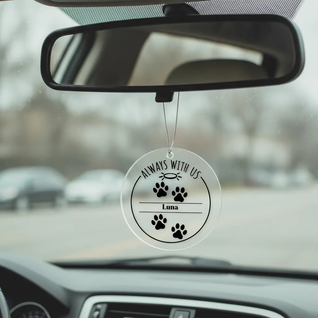 Always with Us | Personalized Pet Memorial Acrylic Ornament
