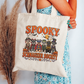 Halloween Schnauzer Tote Bag – Spooky Dog Mom Canvas Bag
