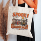 Halloween Schnauzer Tote Bag – Spooky Dog Mom Canvas Bag