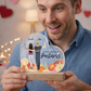 Our First Valentines as... | Acrylic Heart Plaque