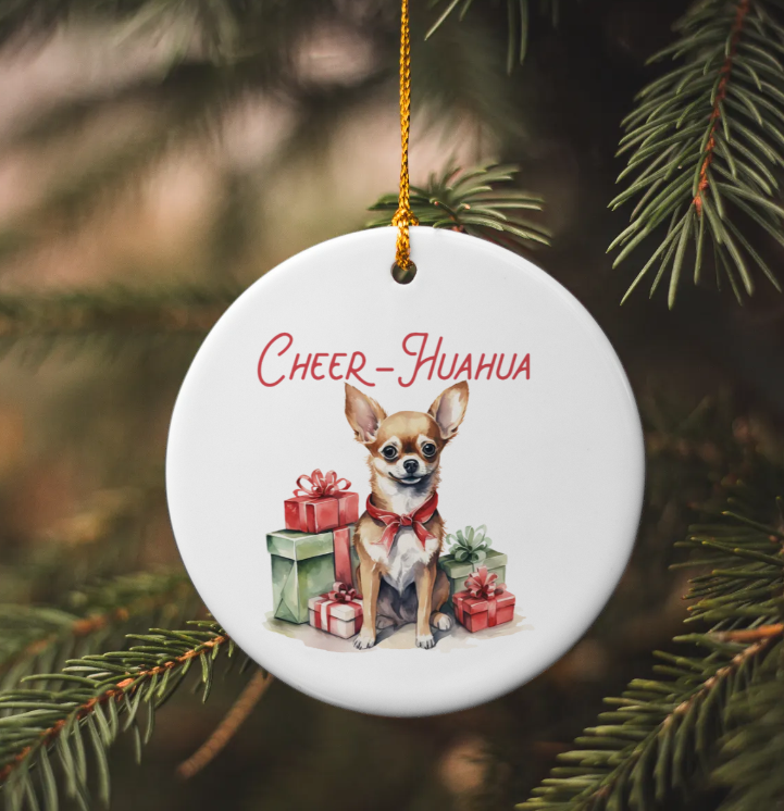 Dogs Christmas Ornament | Personalized with your Dog