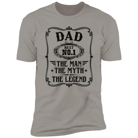 Best No. 1 Dad | Premium Short Sleeve Tee