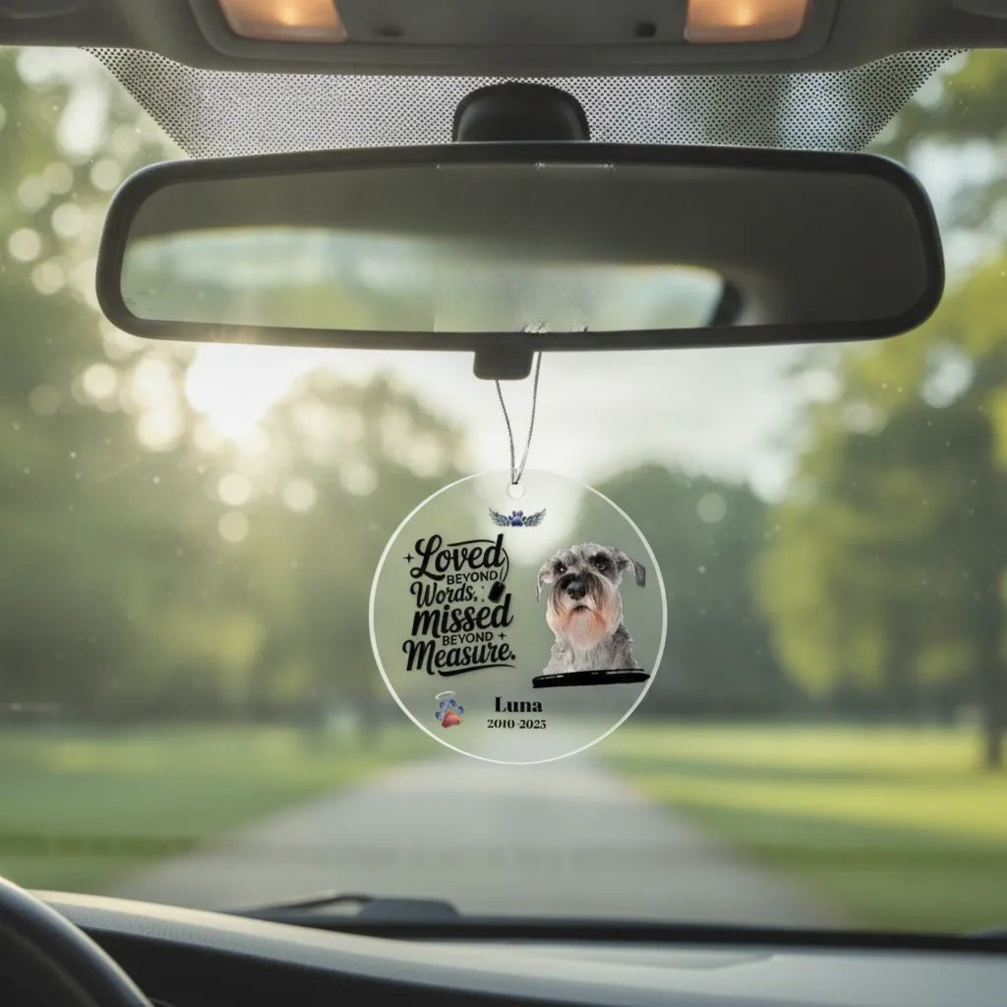 Personalized Pet Memorial Acrylic Ornament