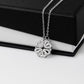 To My Beautiful Daughter_Magnetic Hearts Necklace_Black