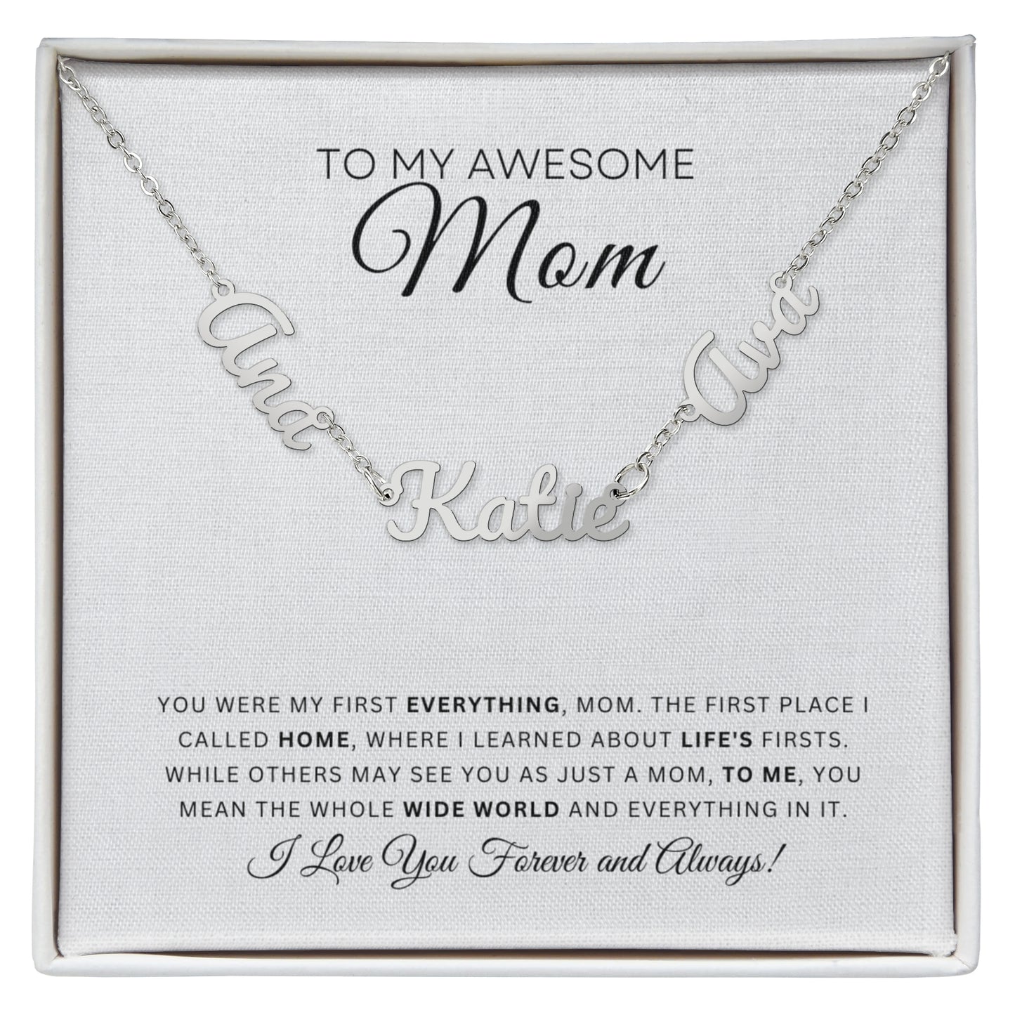 To My Awesome Mom