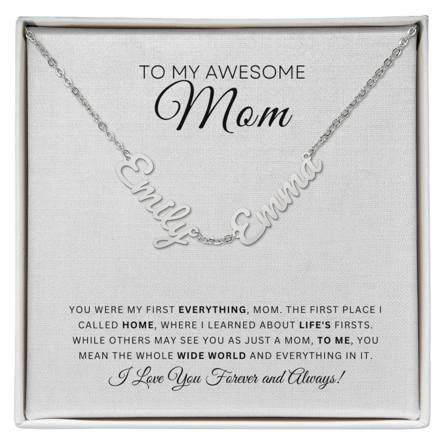 To My Awesome Mom