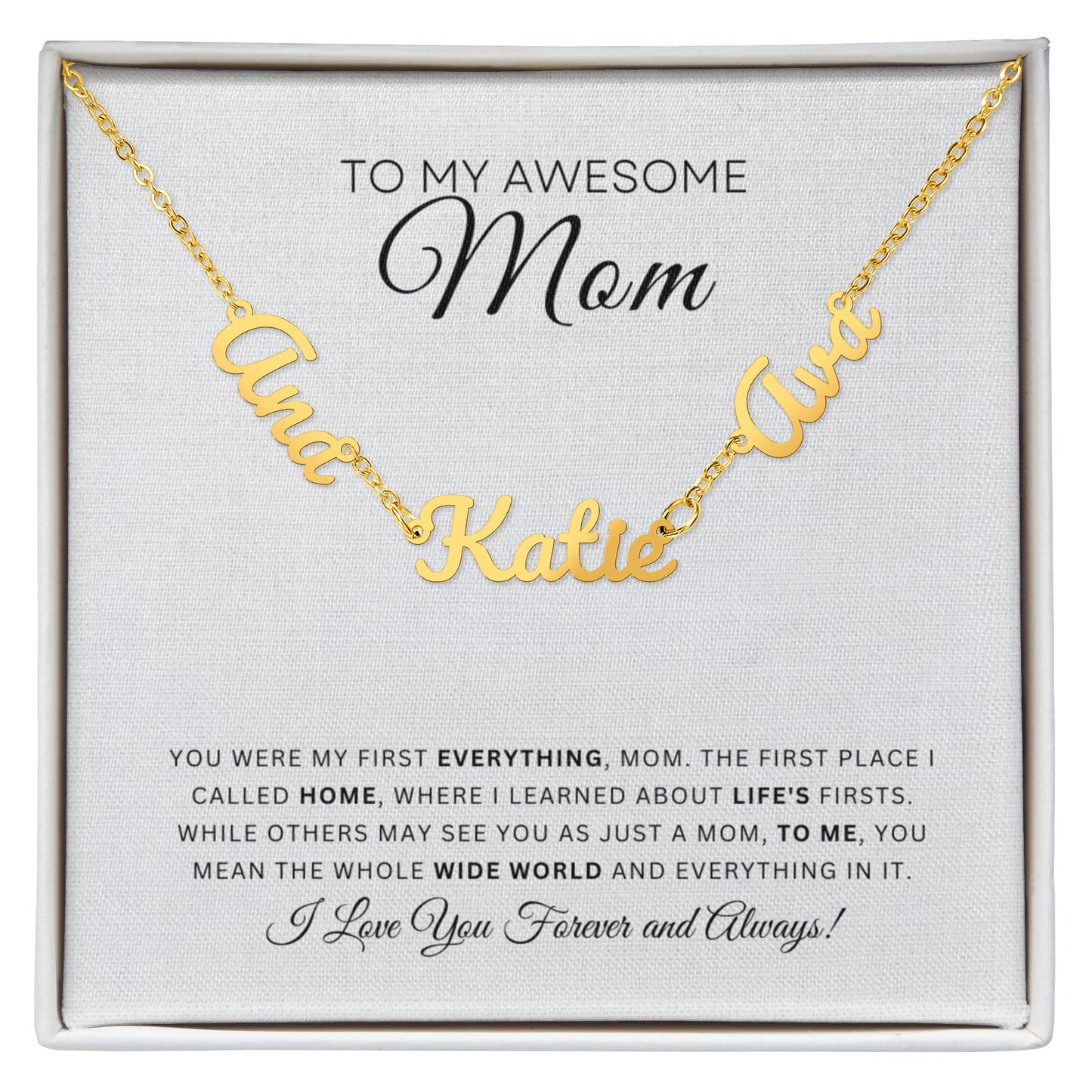 To My Awesome Mom