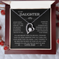 To My Daughter | Forever Love Necklace